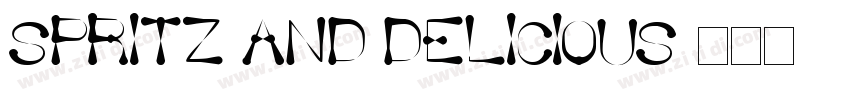 spritz and delicious字体转换